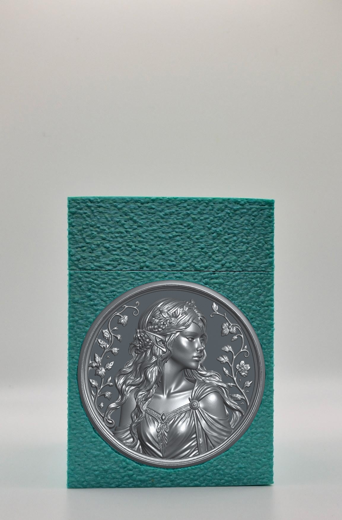 Elf Maiden Card Box — Green