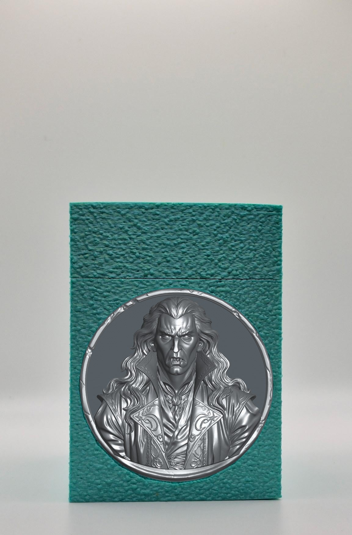 Gothic Vampire Card Box — Green