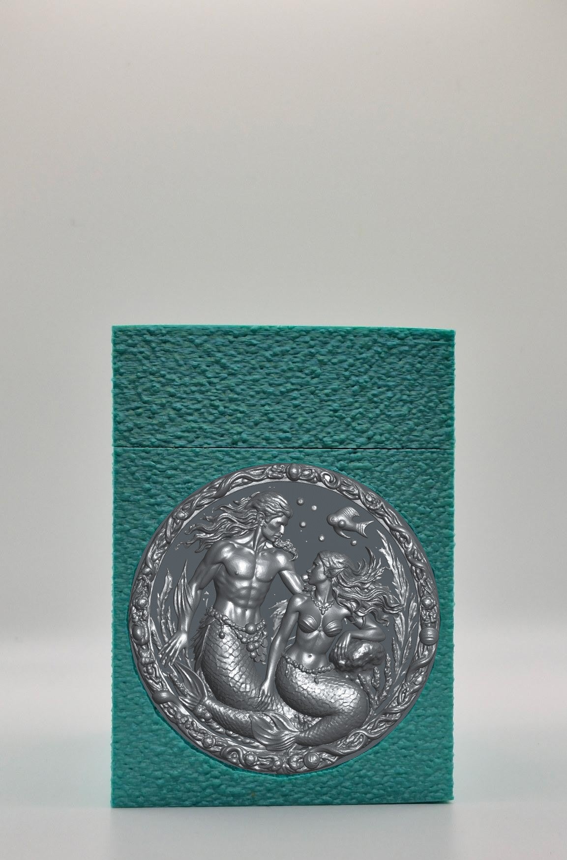 Merfolk Card Box — Green
