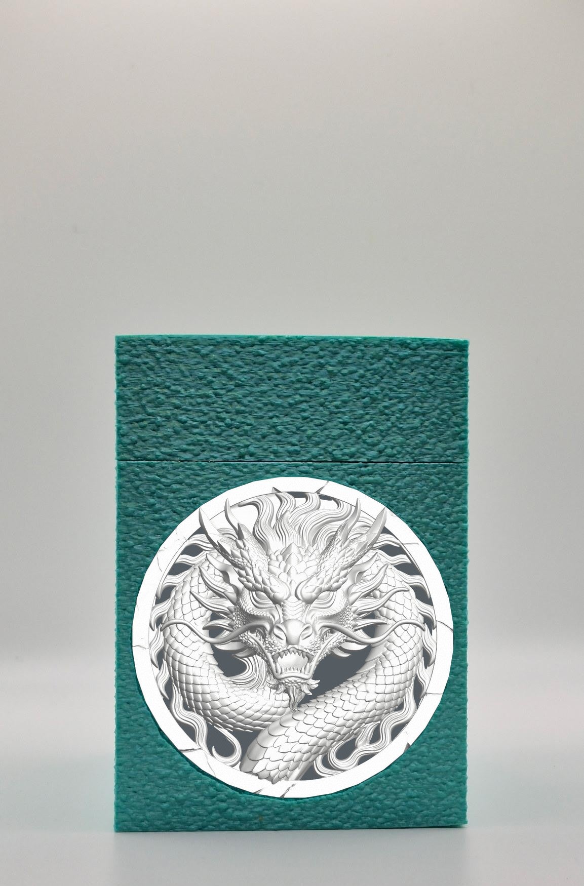 Dragon Card Box — Green
