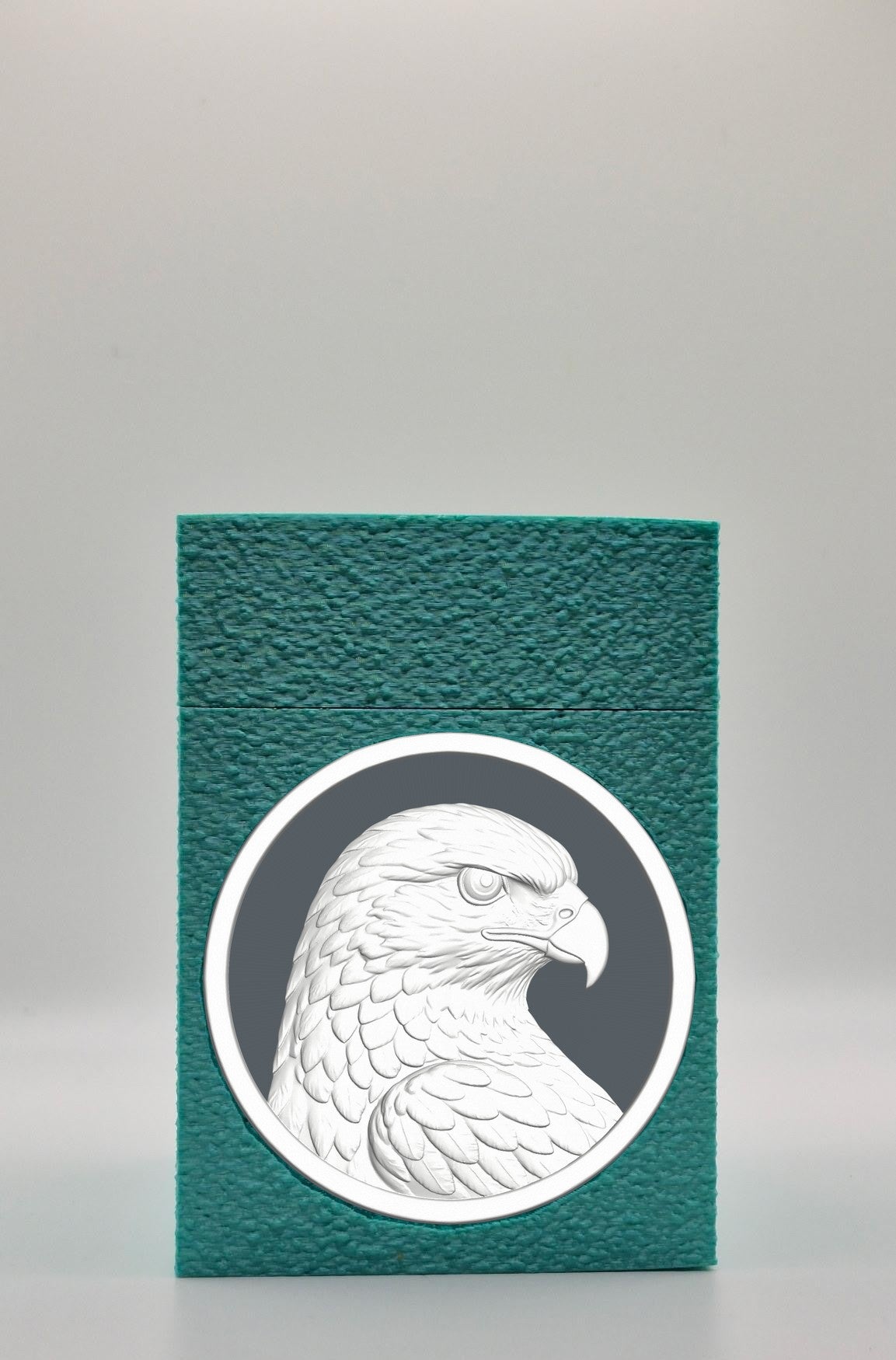 Eagle Card Box — Green
