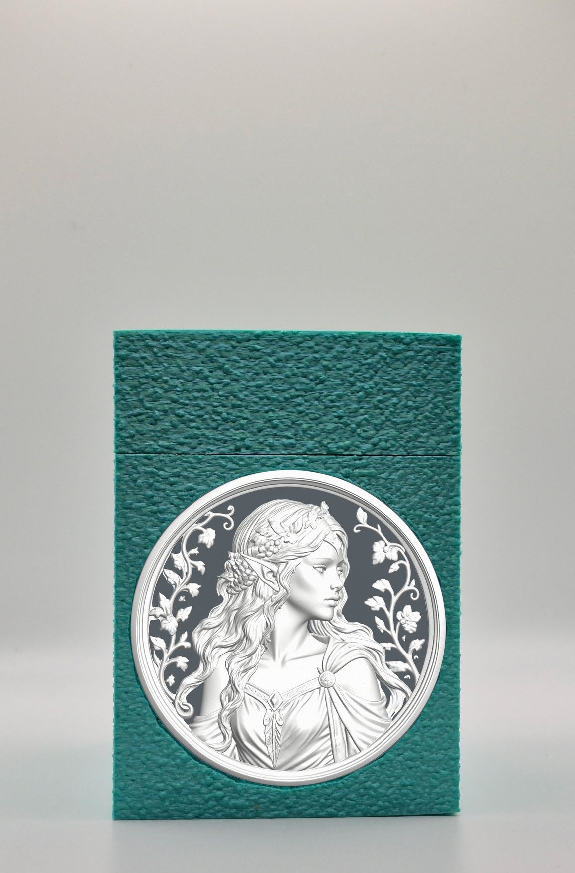Elf Maiden Card Box — Green