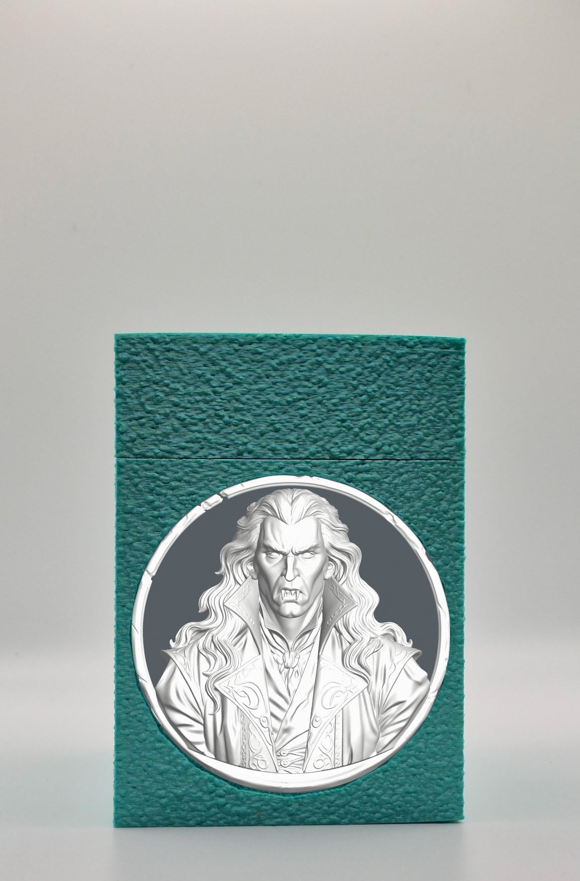 Gothic Vampire Card Box — Green