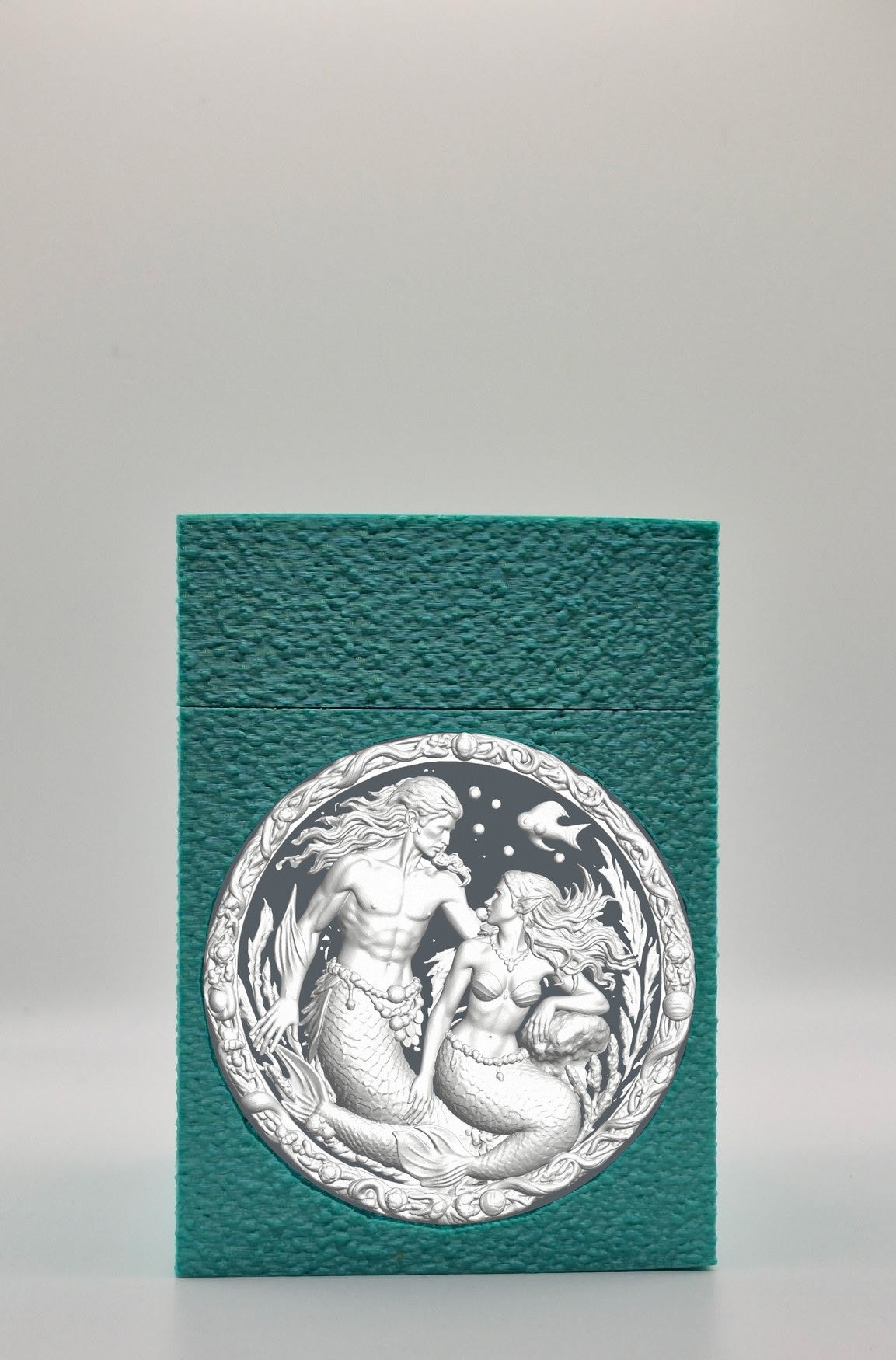 Merfolk Card Box — Green