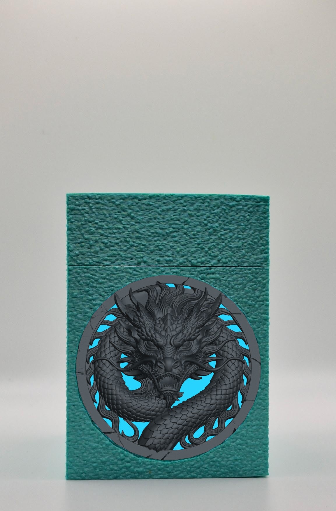 Dragon Card Box — Green