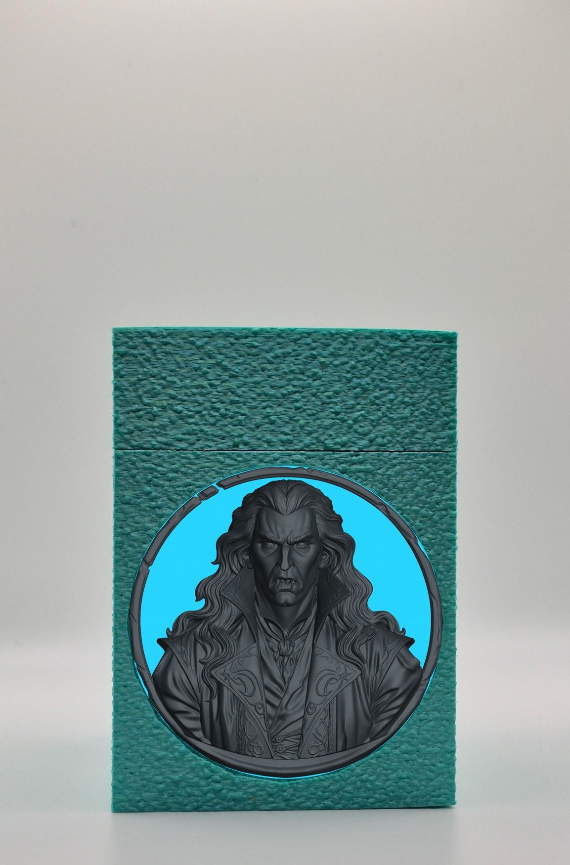 Gothic Vampire Card Box — Green