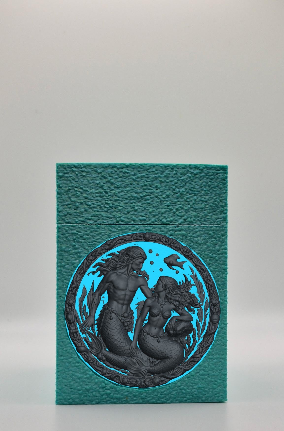Merfolk Card Box — Green