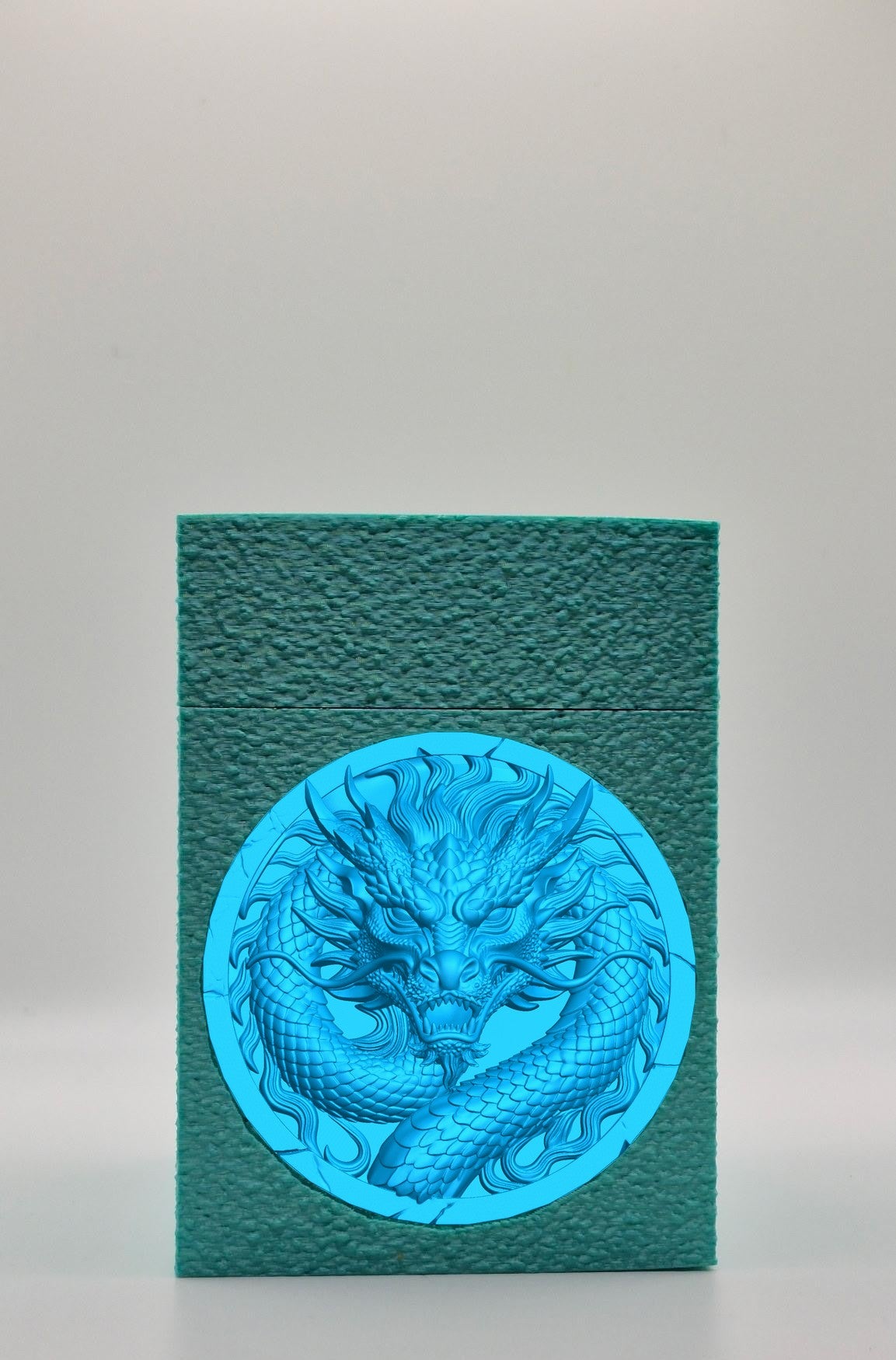 Dragon Card Box — Green
