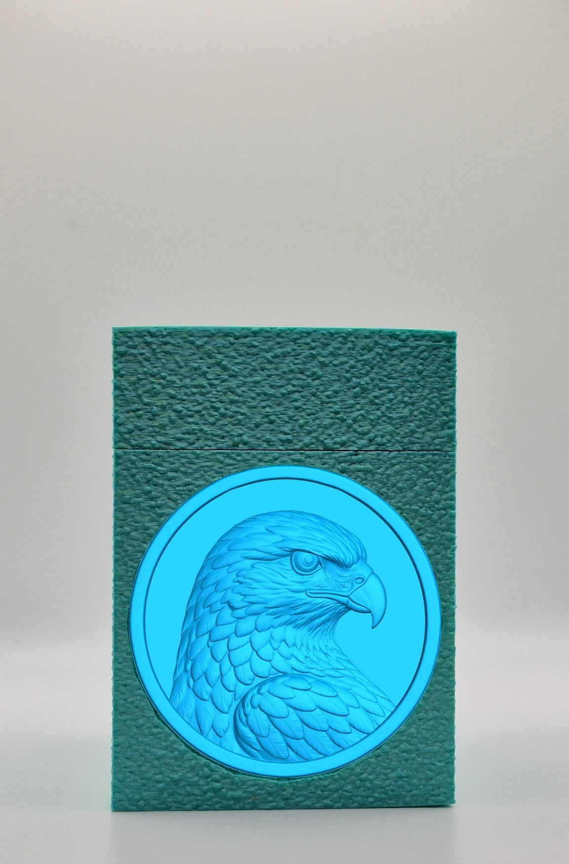 Eagle Card Box — Green
