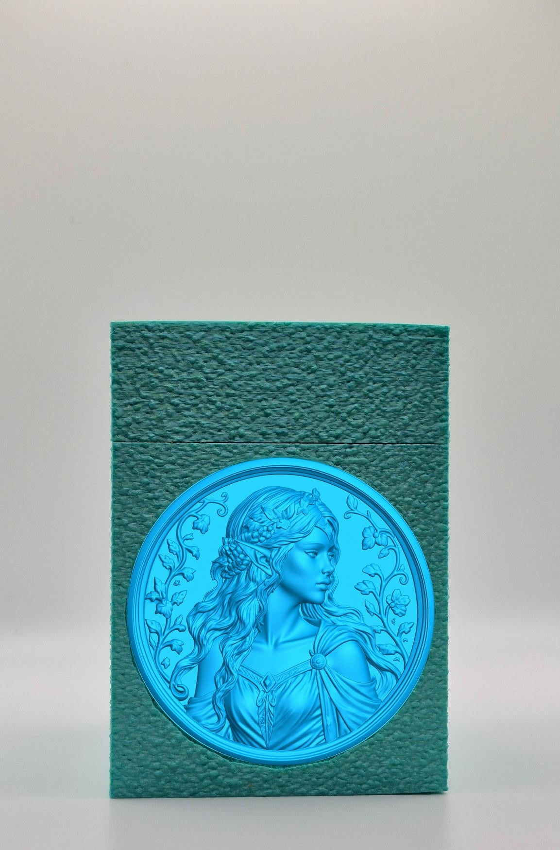 Elf Maiden Card Box — Green