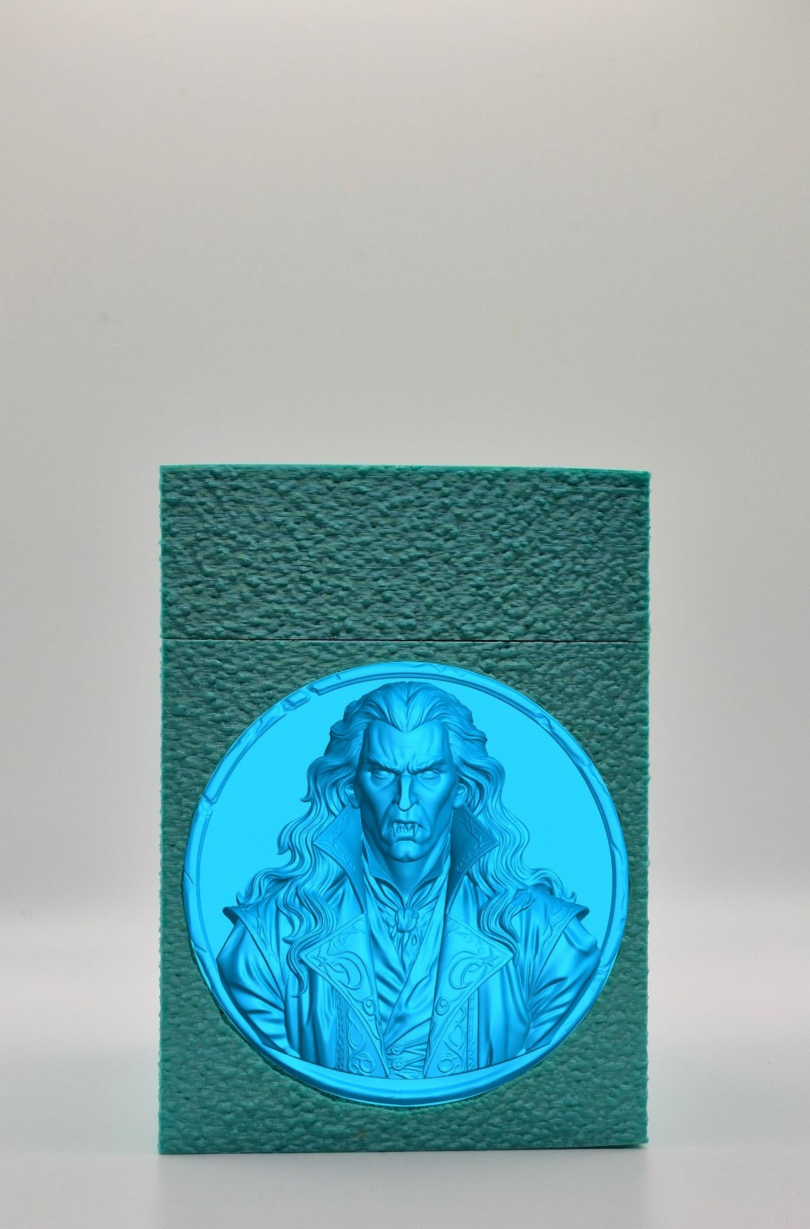 Gothic Vampire Card Box — Green