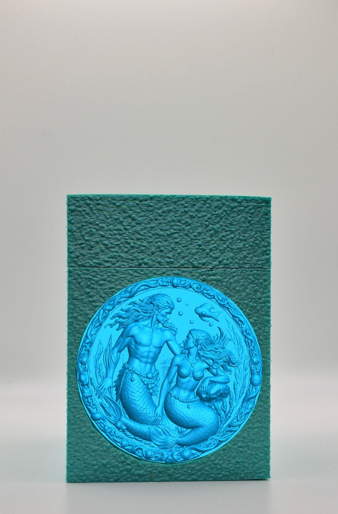 Merfolk Card Box — Green