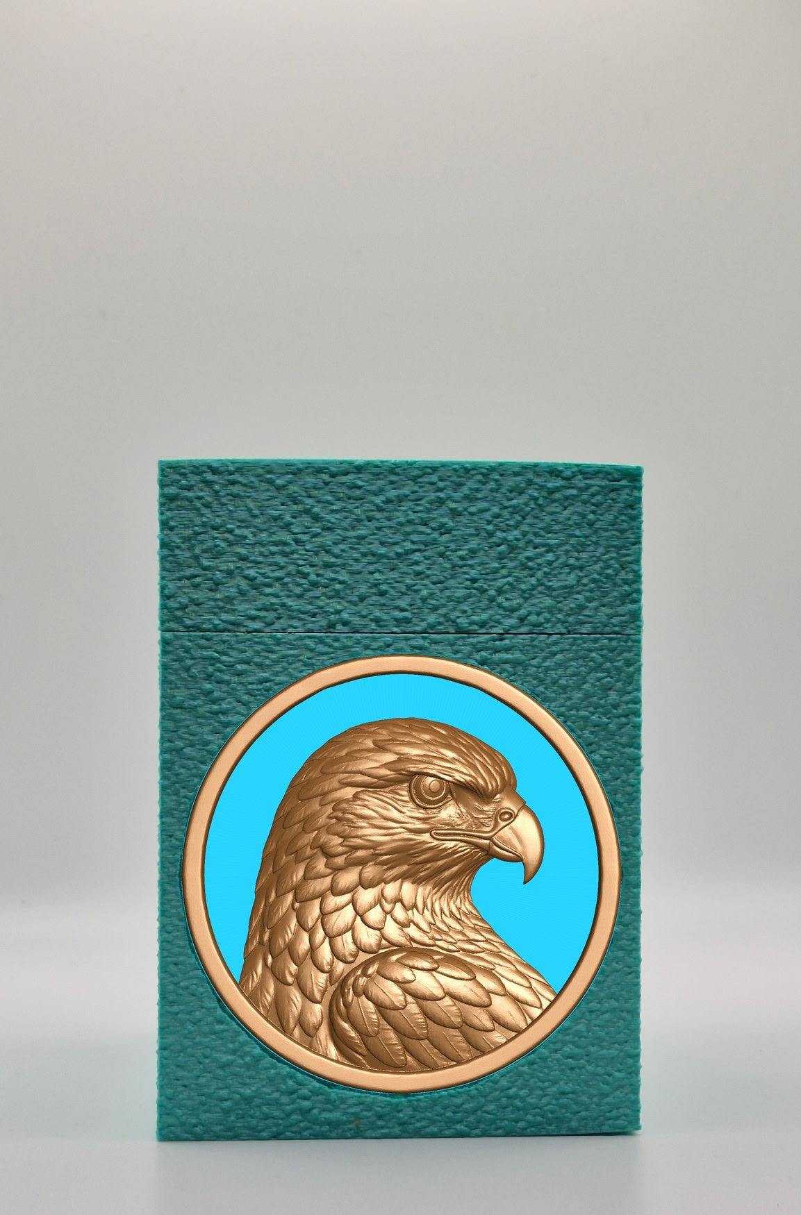 Eagle Card Box — Green