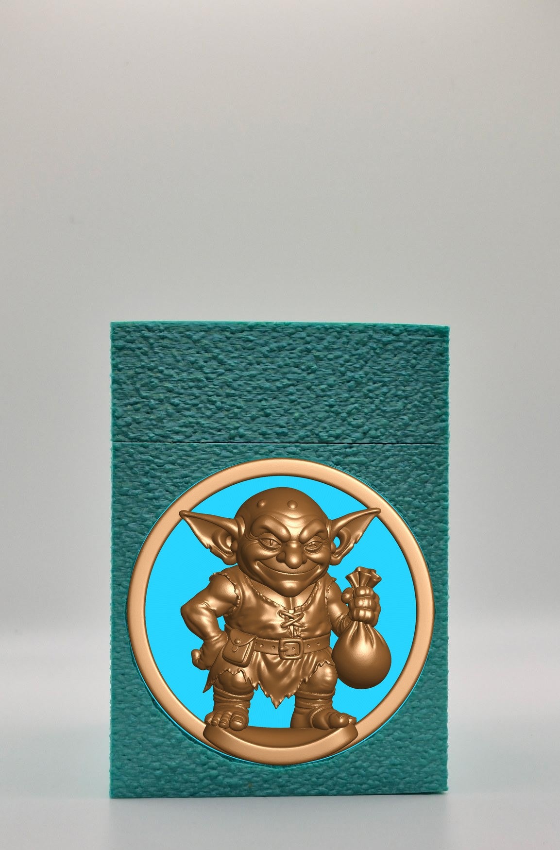 Greedy Goblin Card Box — Green