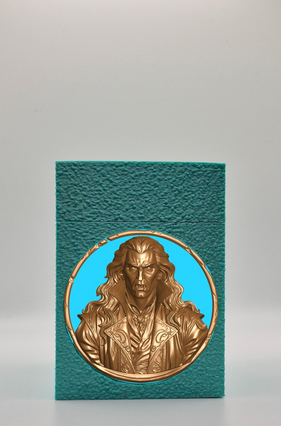 Gothic Vampire Card Box — Green