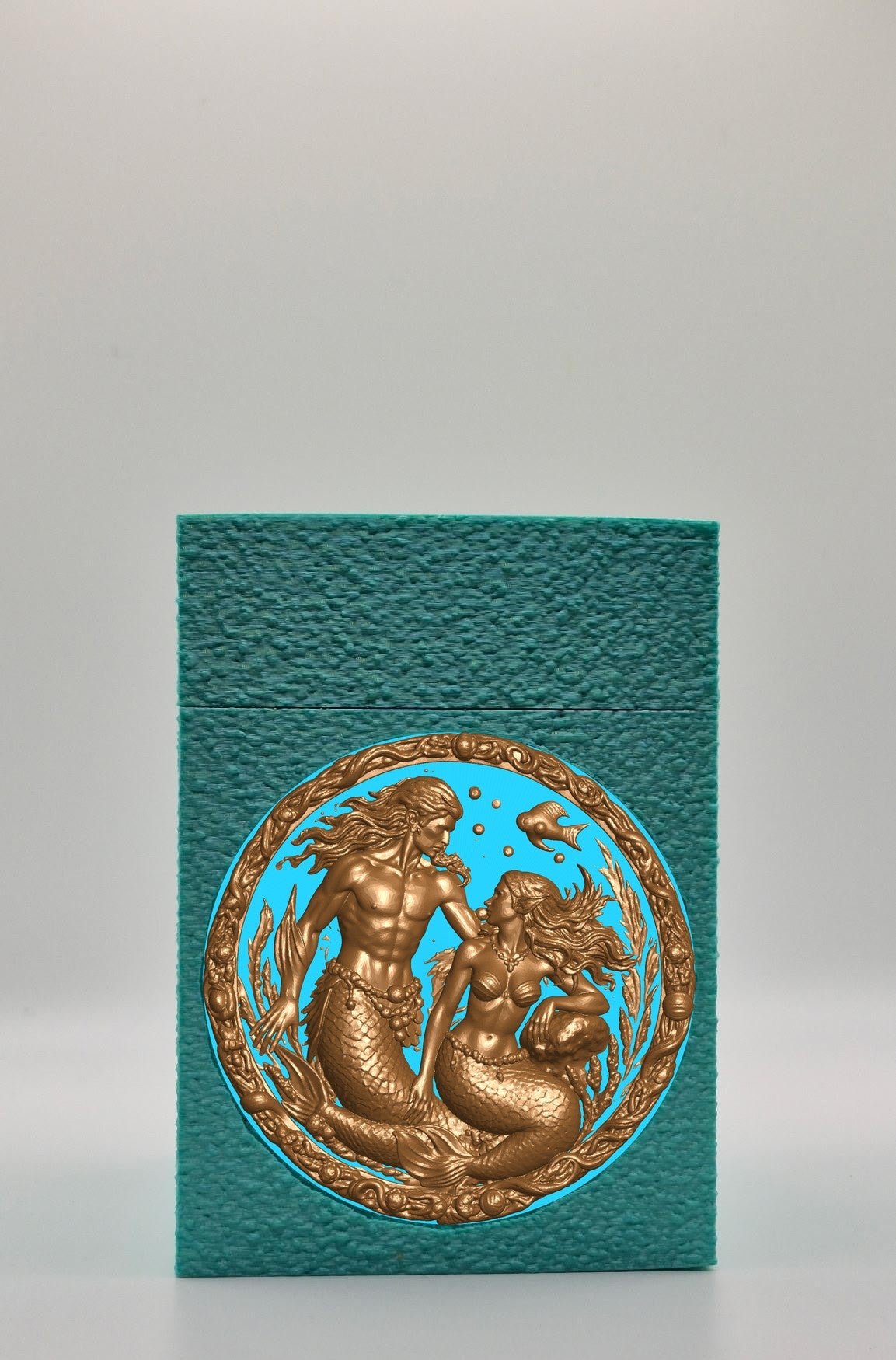 Merfolk Card Box — Green