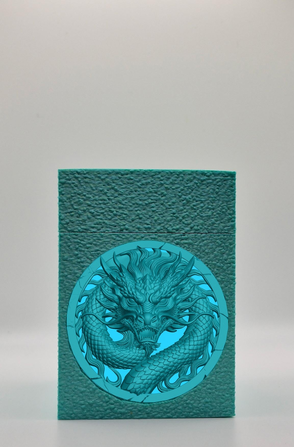 Dragon Card Box — Green
