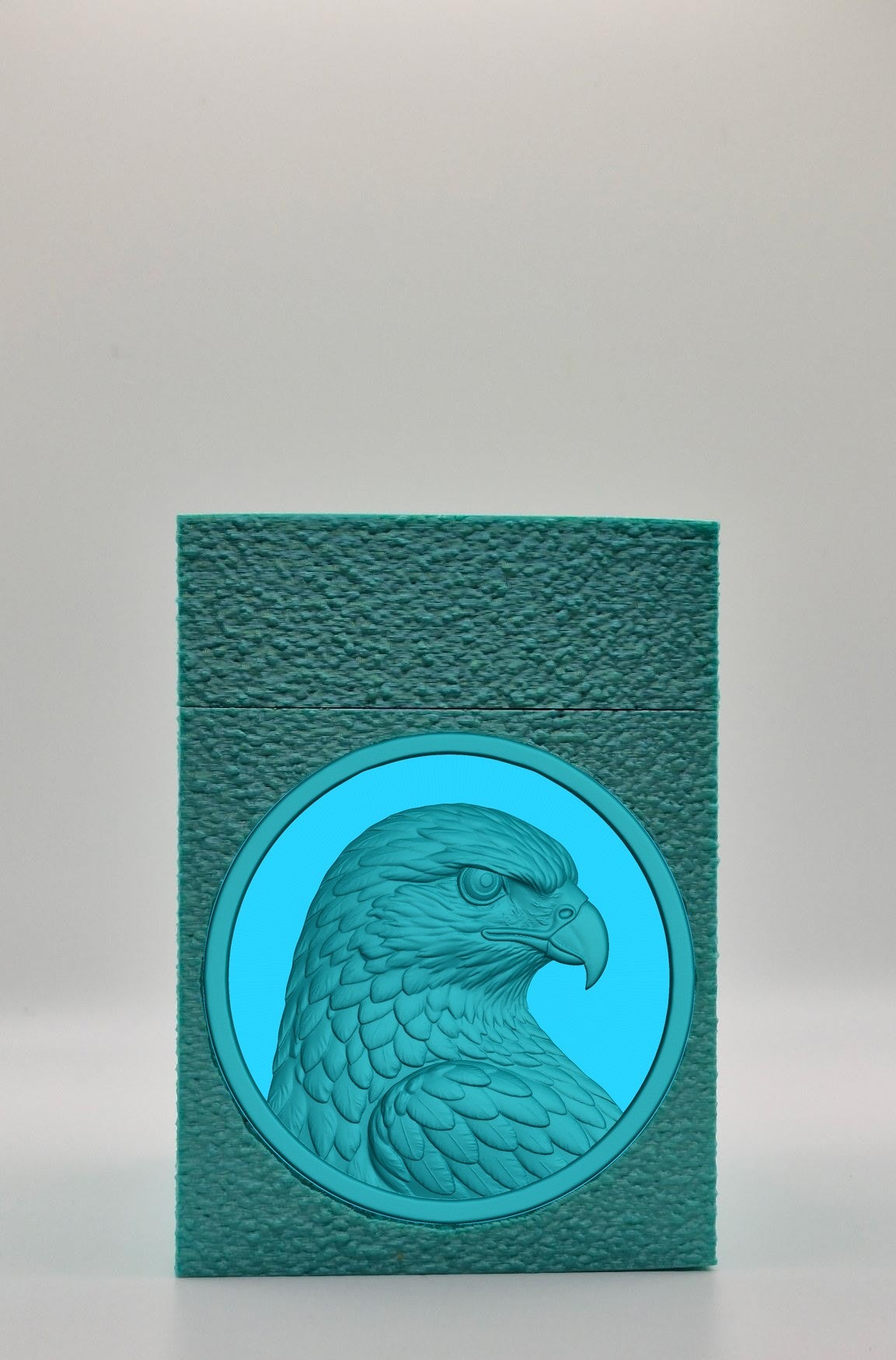 Eagle Card Box — Green