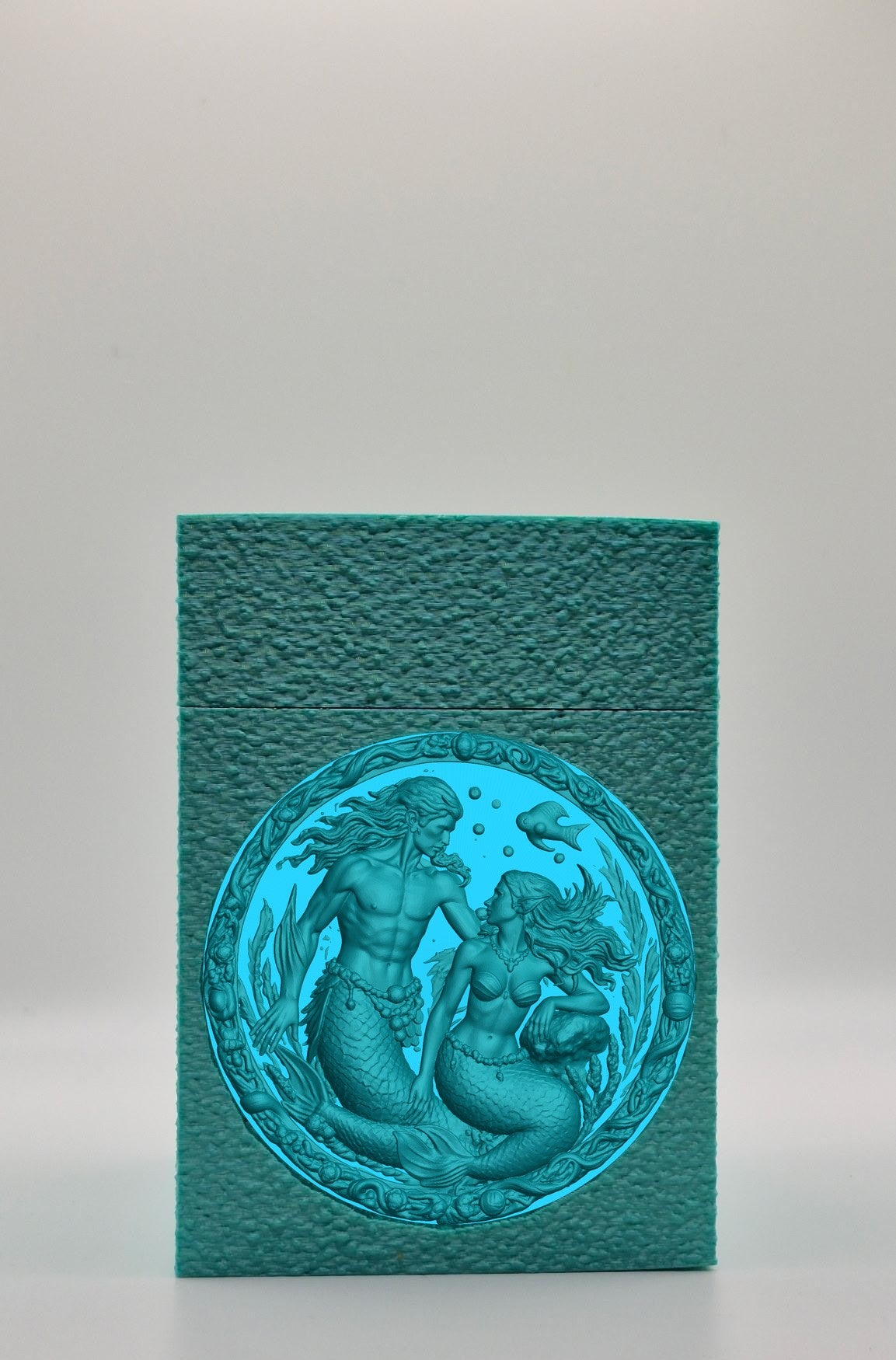 Merfolk Card Box — Green