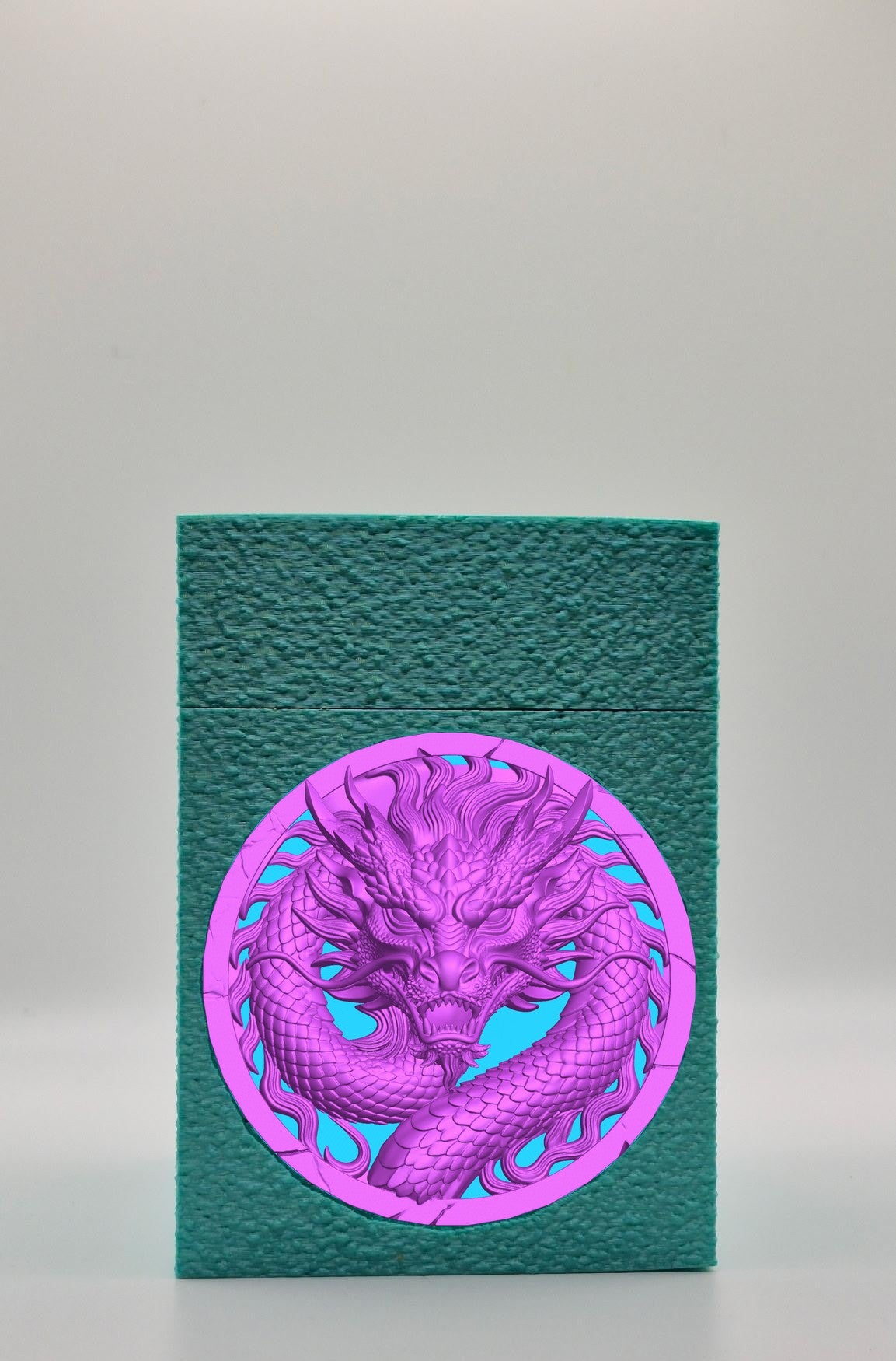 Dragon Card Box — Green