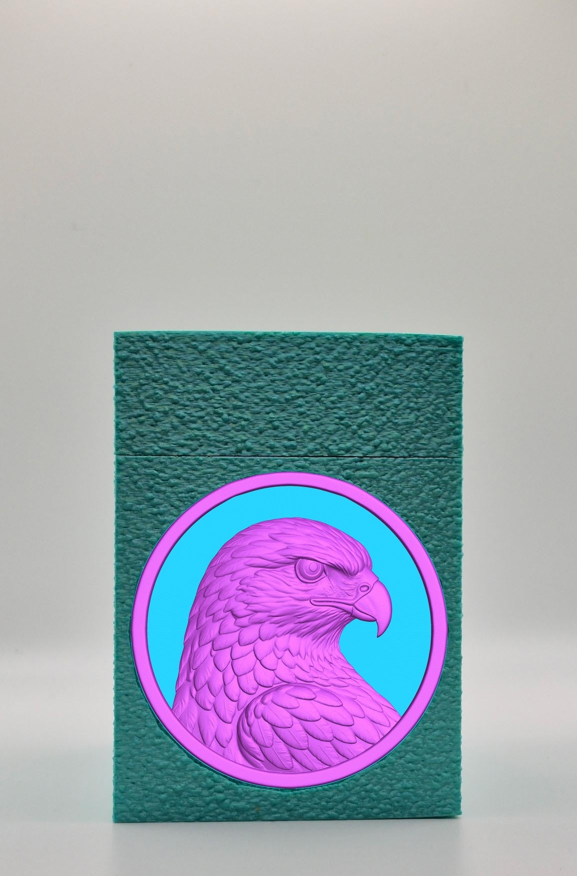 Eagle Card Box — Green