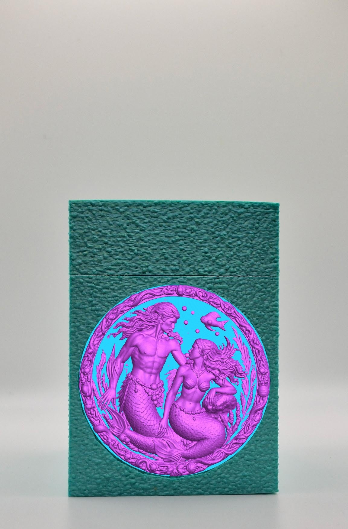 Merfolk Card Box — Green