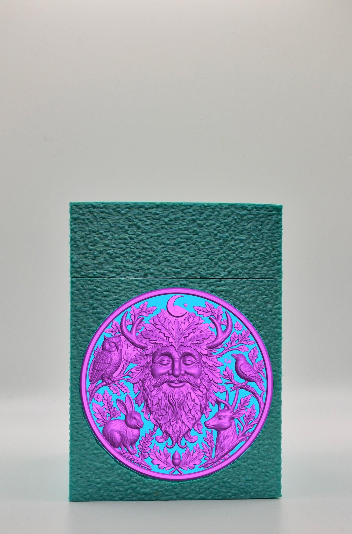 Tree Spirit Card Box — Green