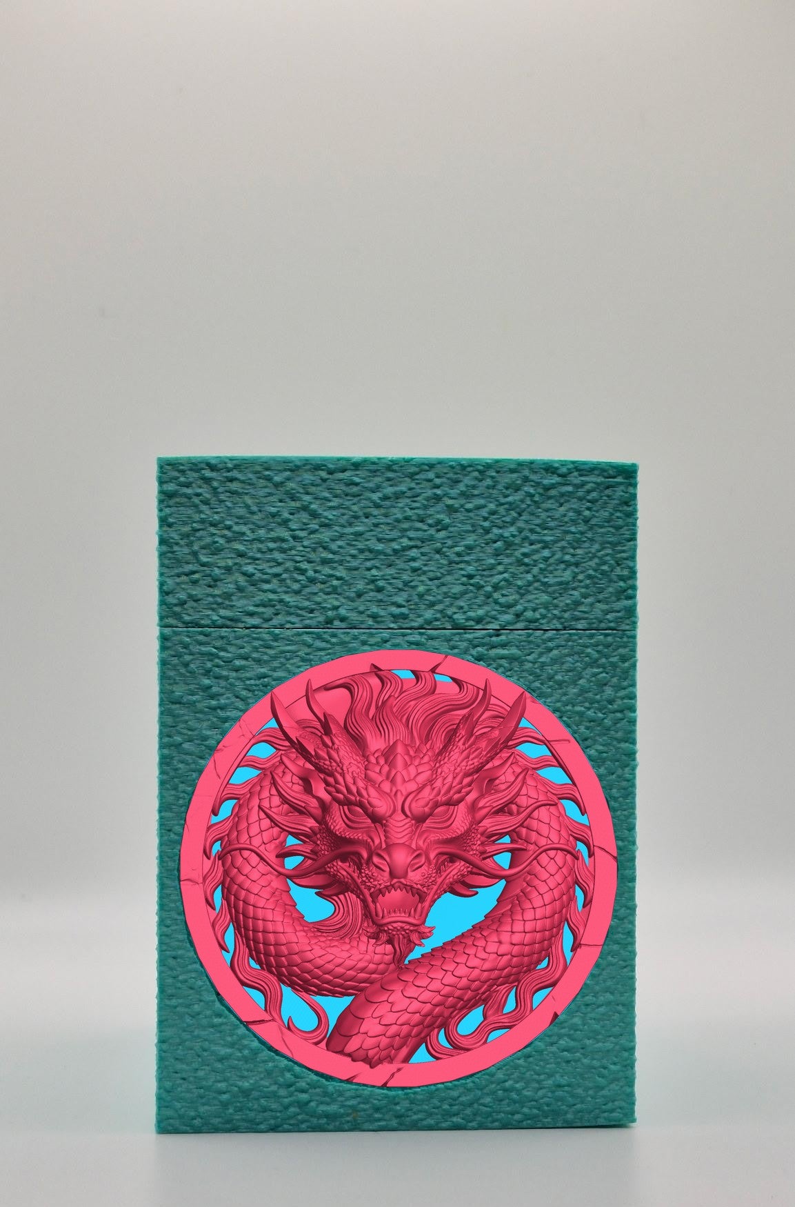 Dragon Card Box — Green