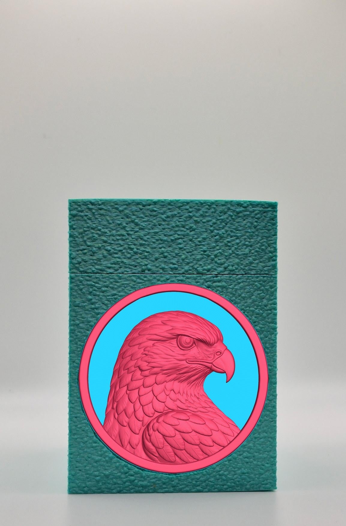 Eagle Card Box — Green