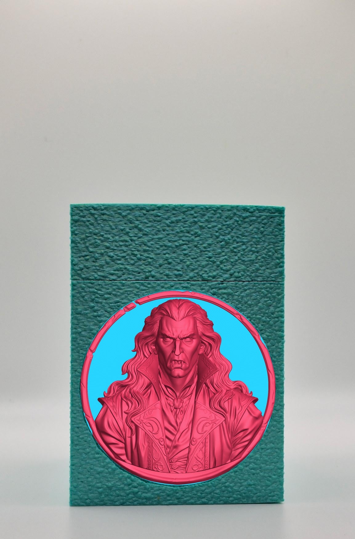 Gothic Vampire Card Box — Green