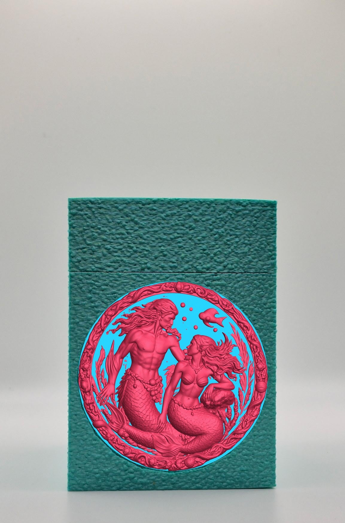 Merfolk Card Box — Green