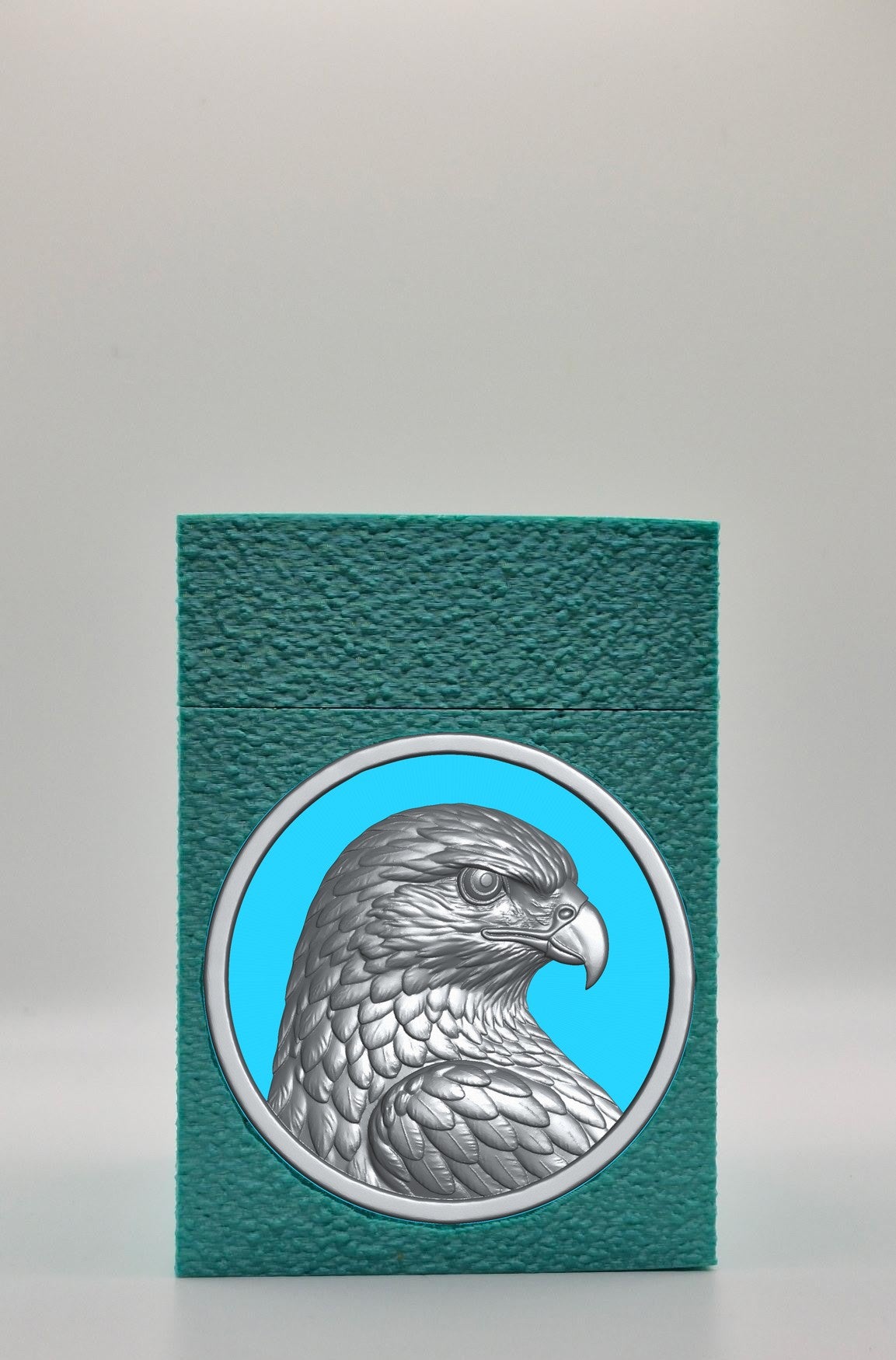 Eagle Card Box — Green
