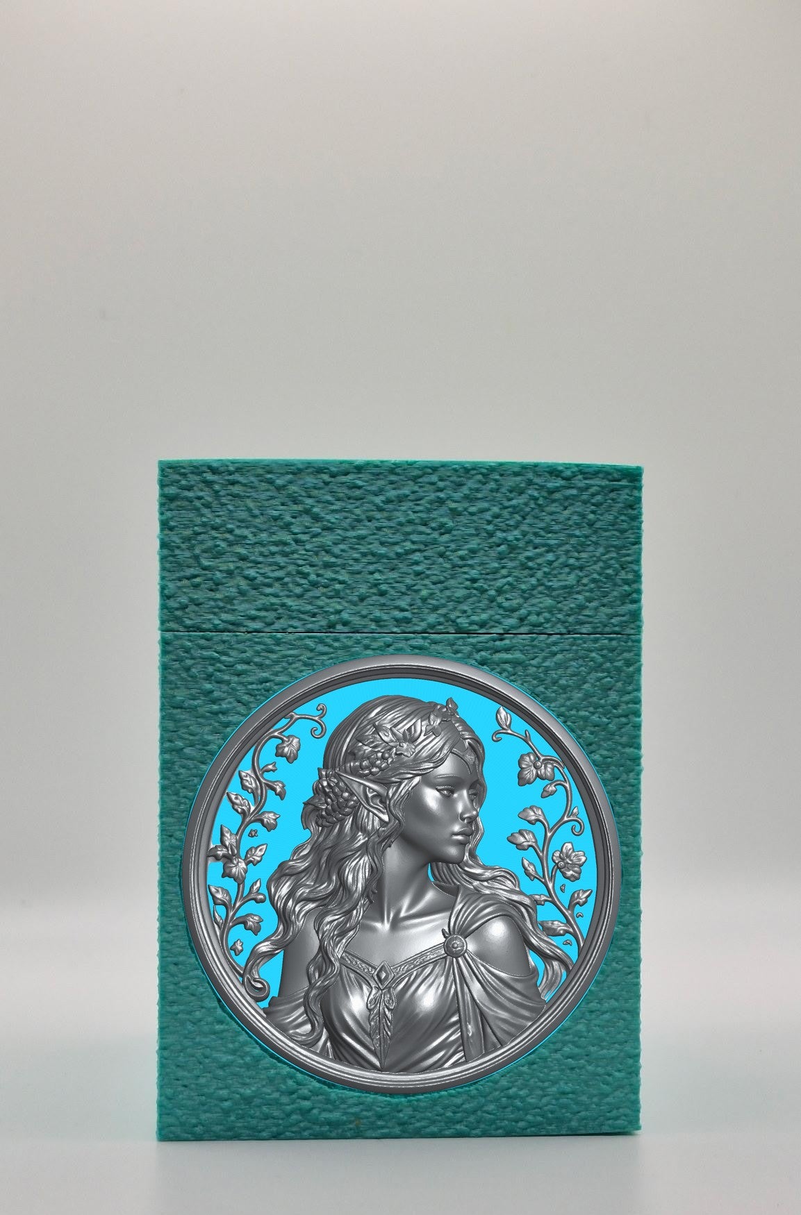 Elf Maiden Card Box — Green