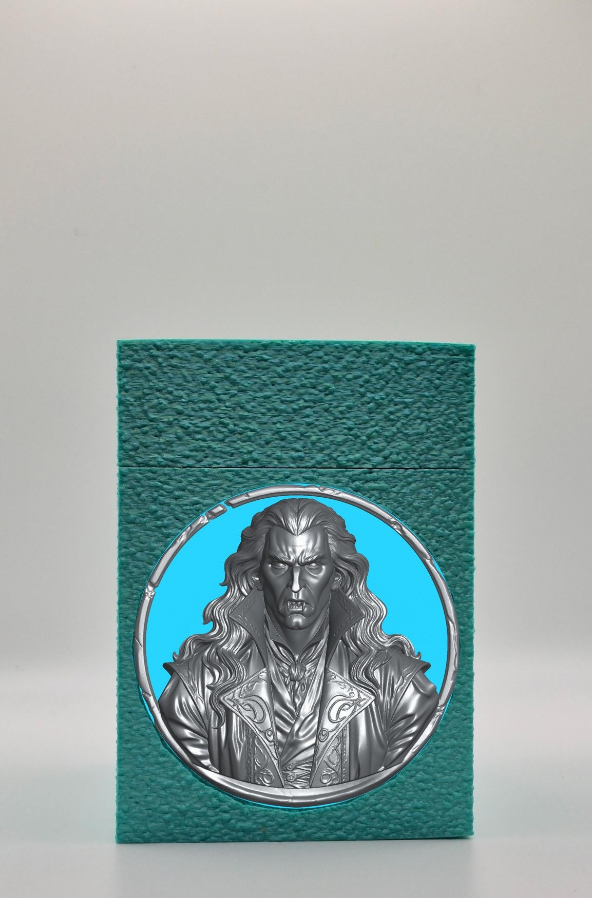Gothic Vampire Card Box — Green