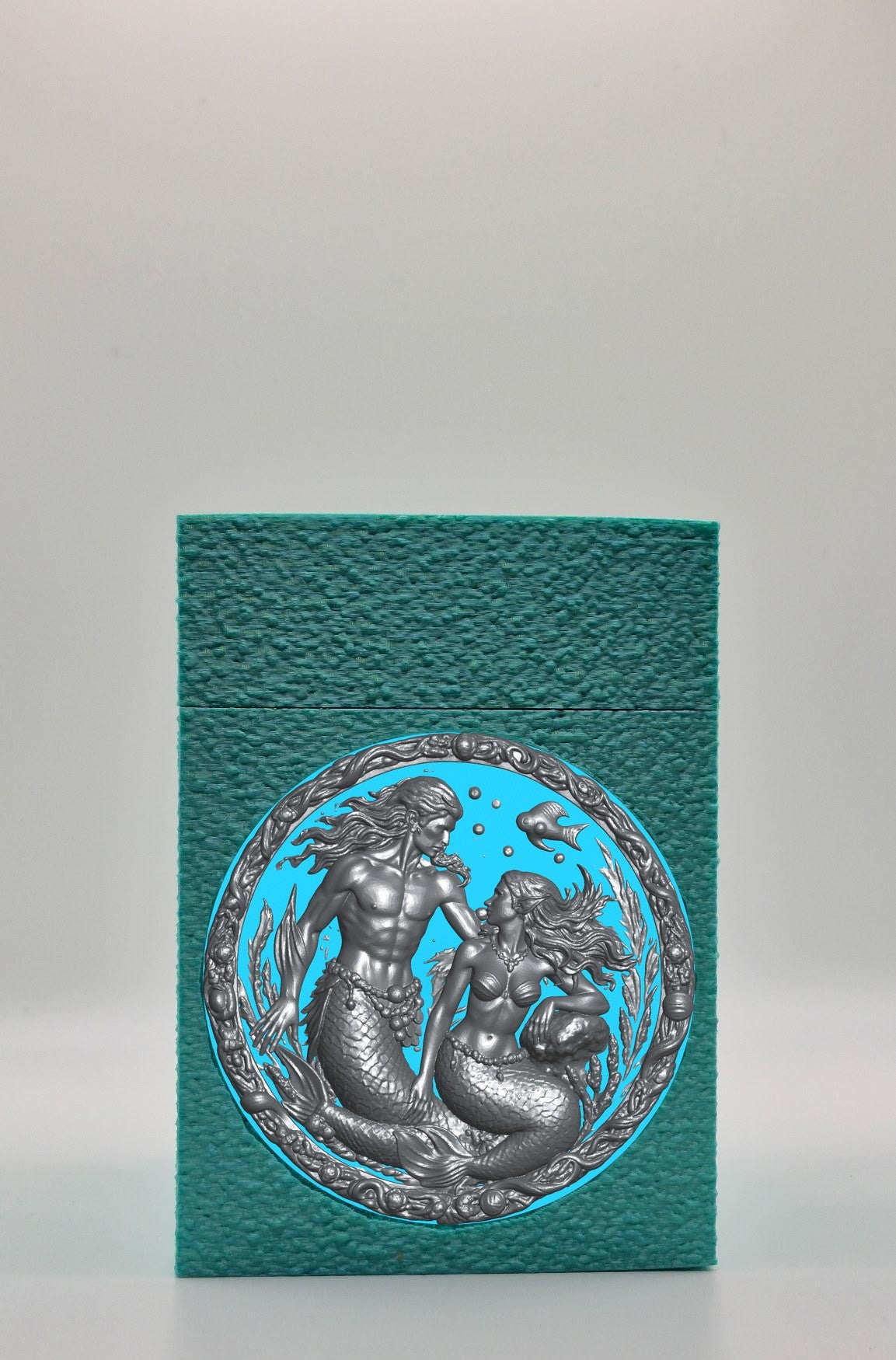 Merfolk Card Box — Green