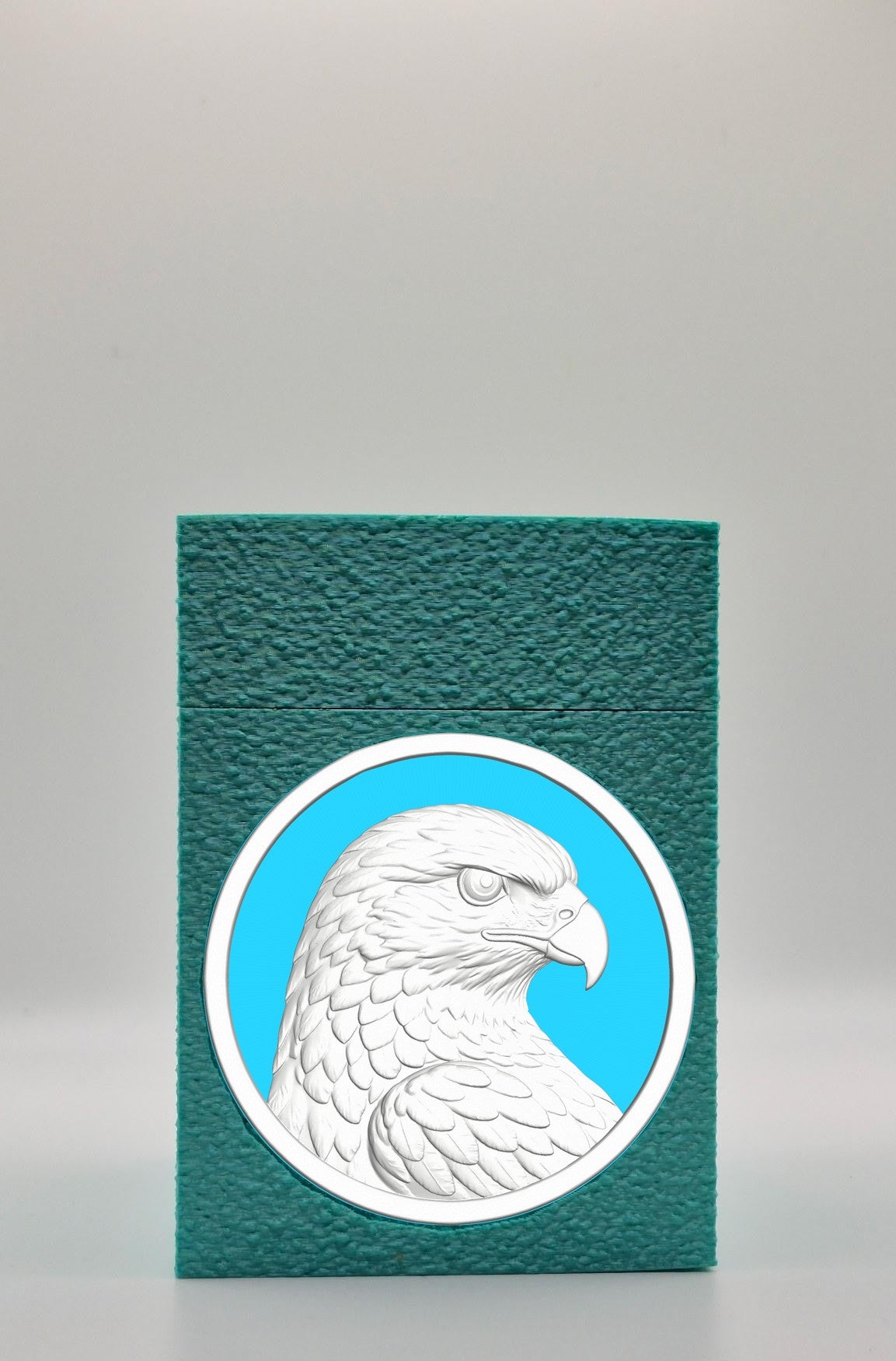 Eagle Card Box — Green