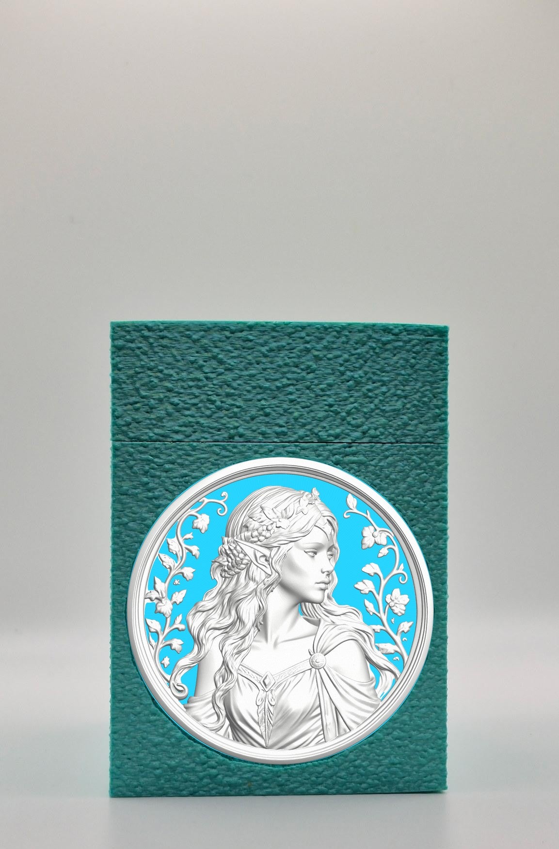 Elf Maiden Card Box — Green