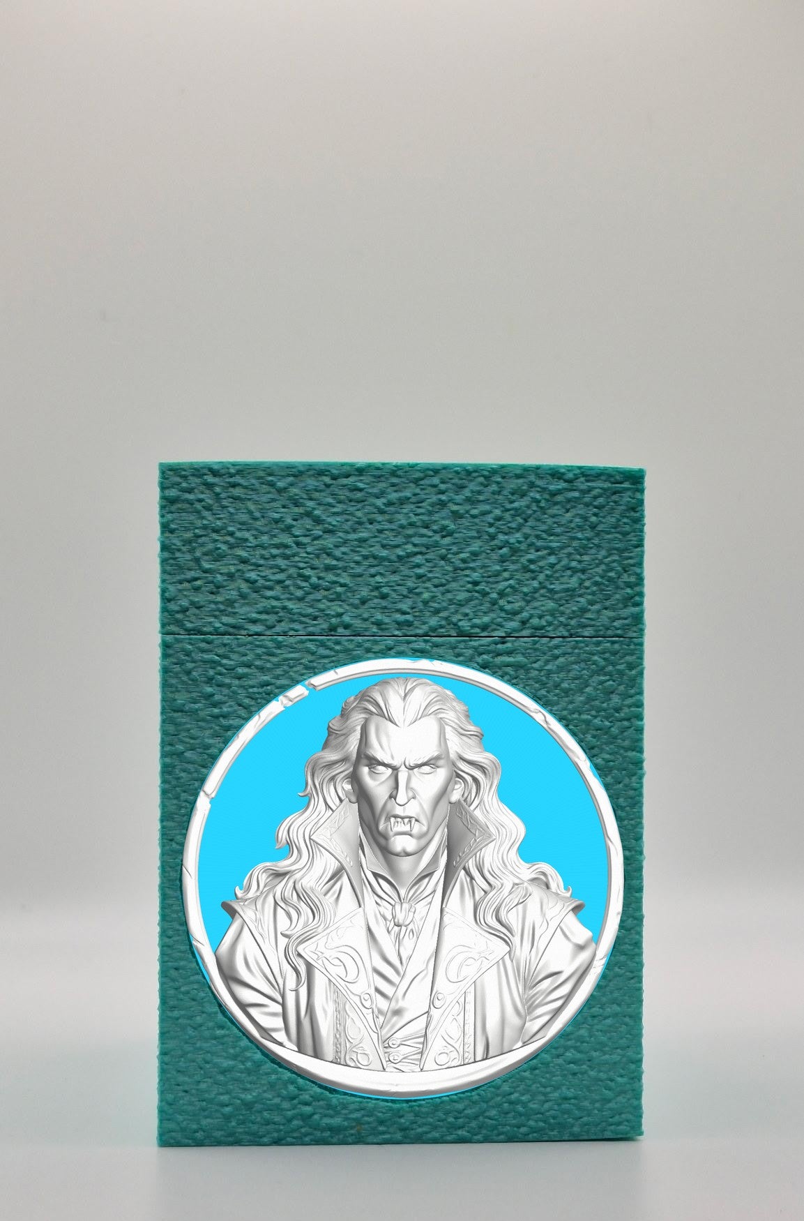 Gothic Vampire Card Box — Green