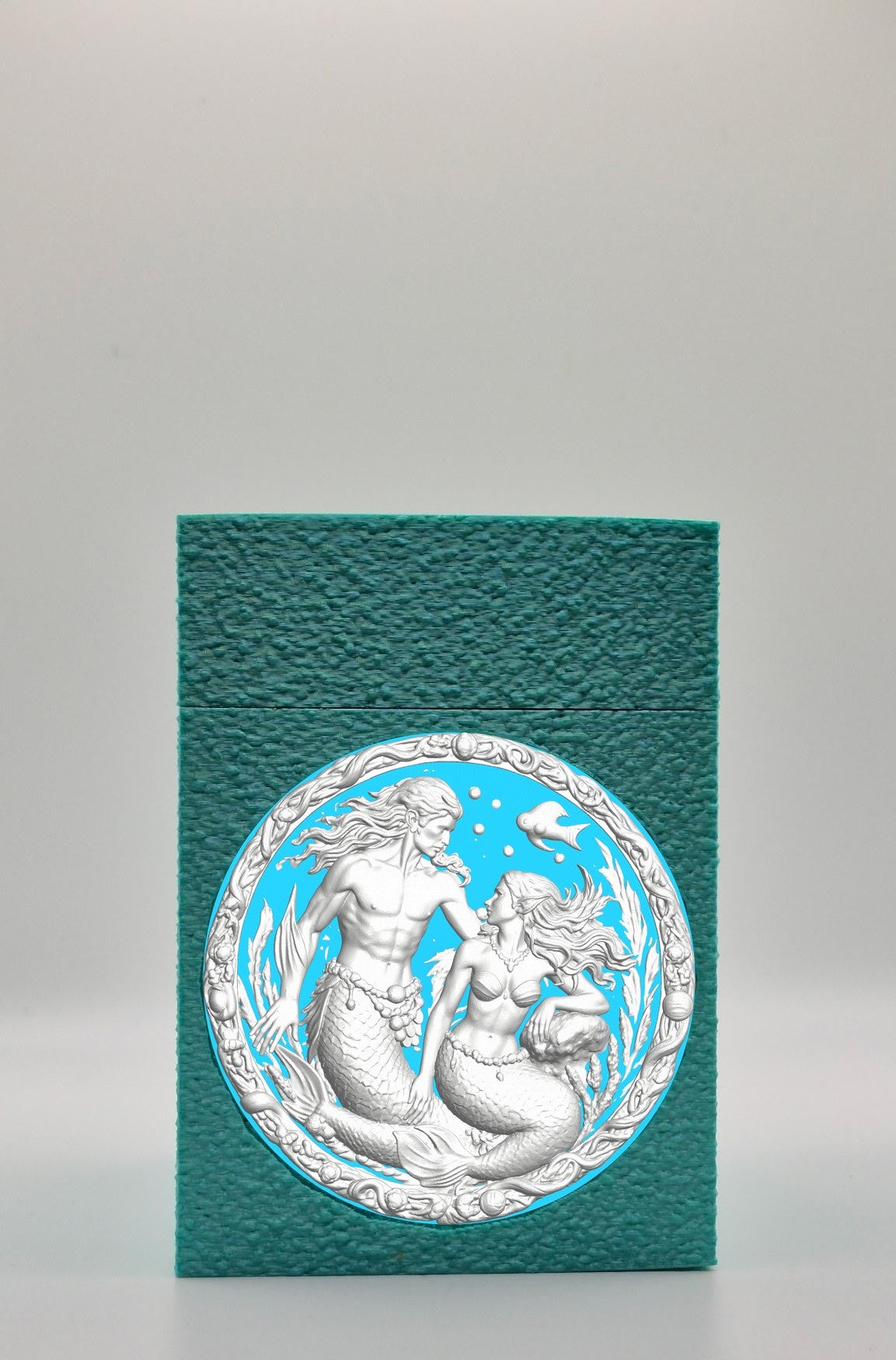 Merfolk Card Box — Green