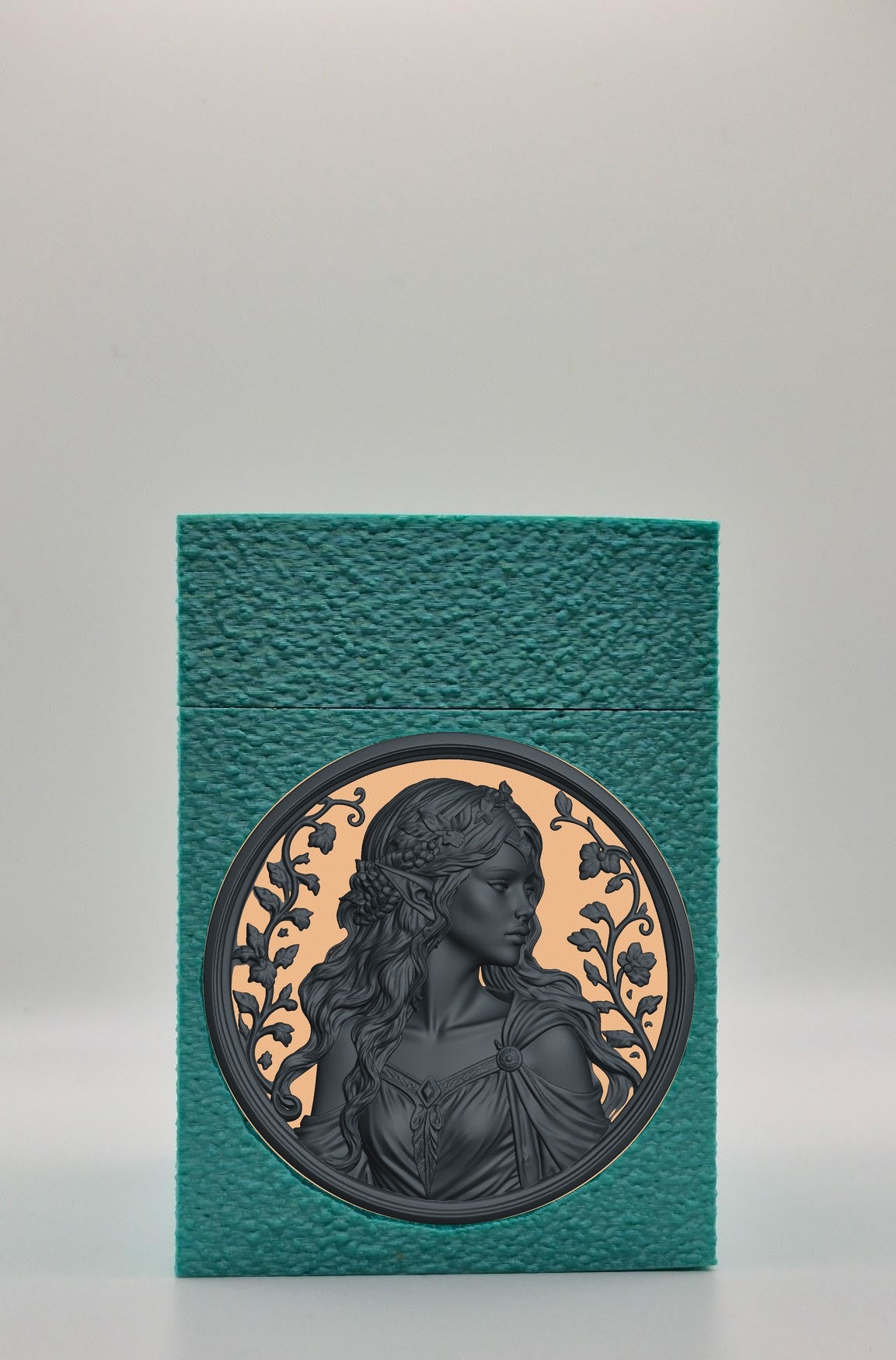 Elf Maiden Card Box — Green