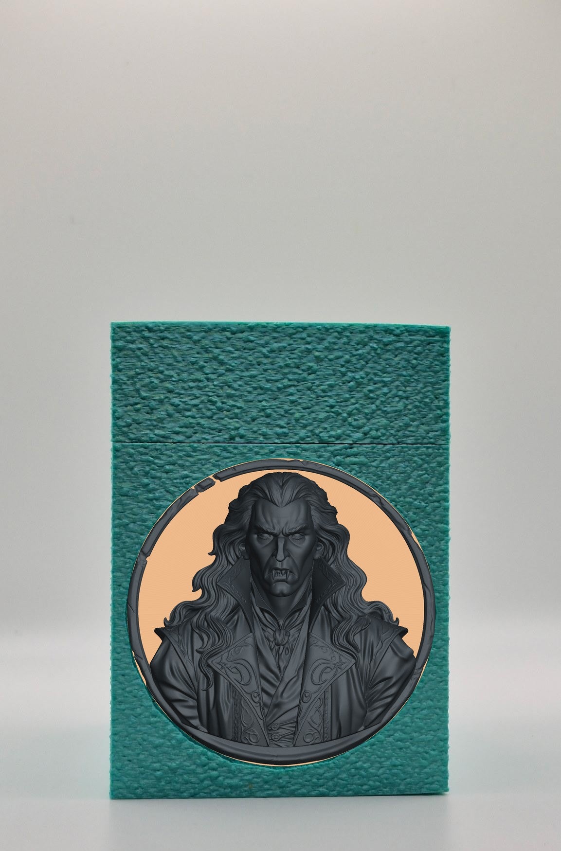 Gothic Vampire Card Box — Green