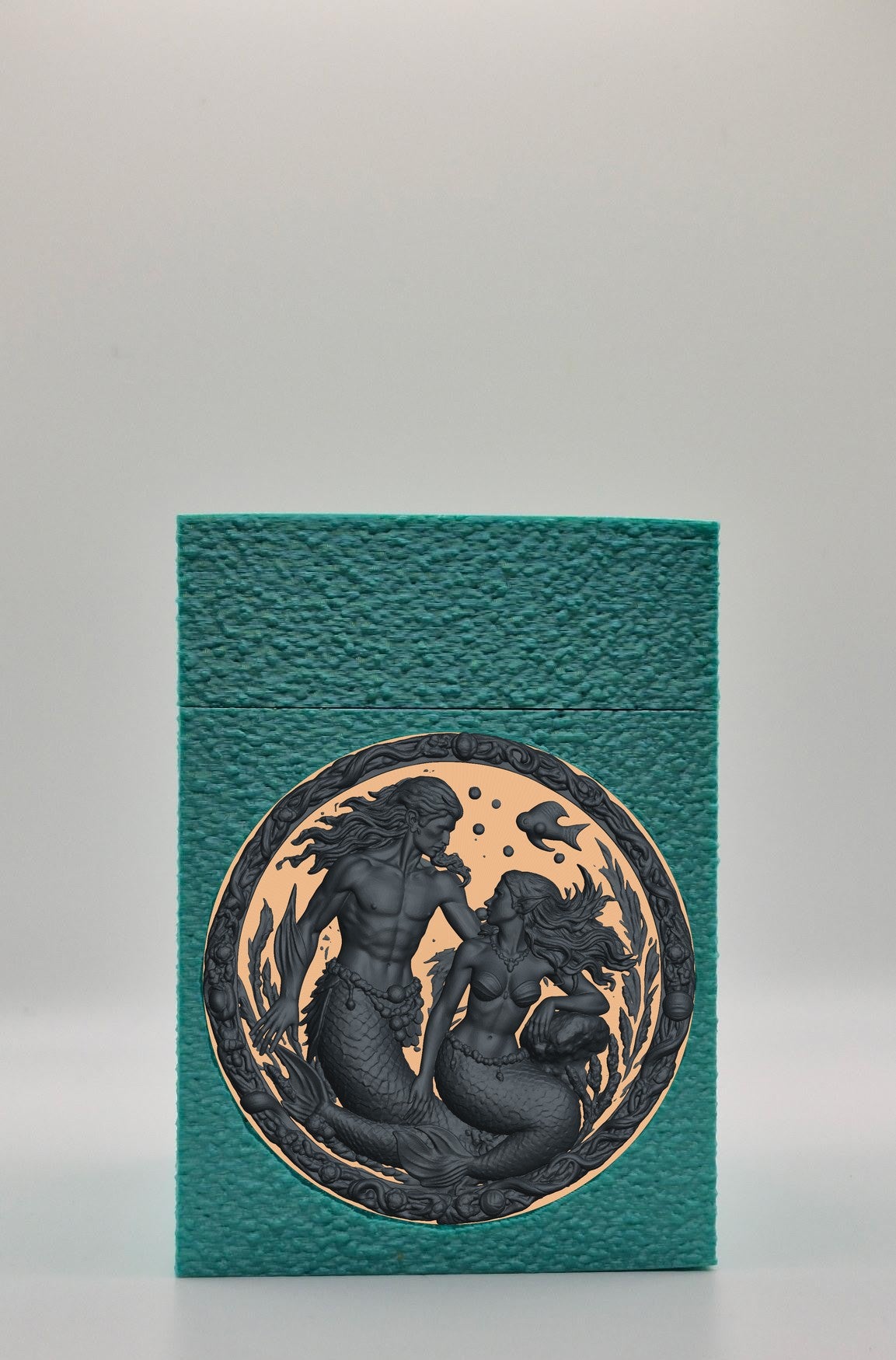 Merfolk Card Box — Green