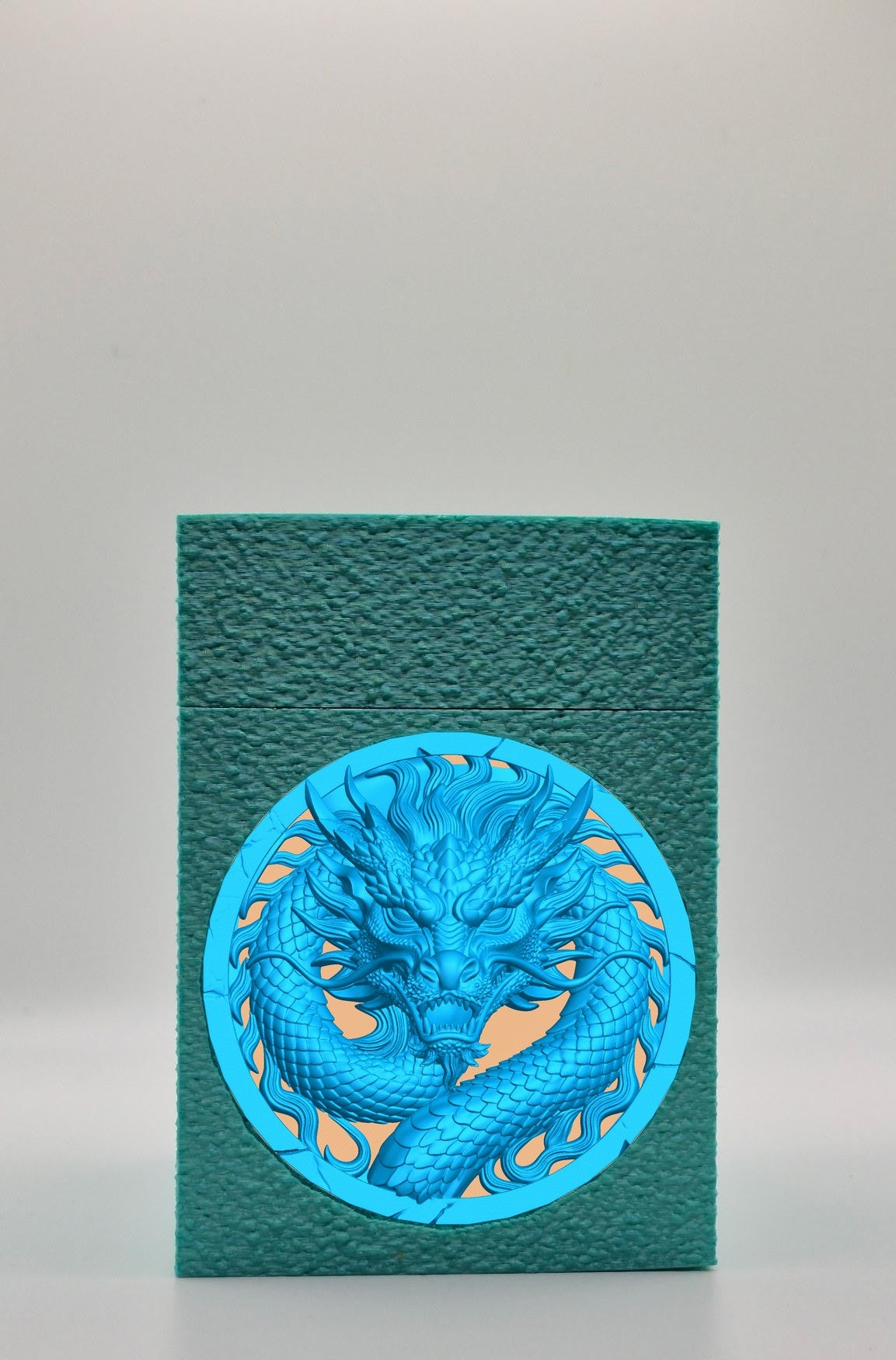 Dragon Card Box — Green