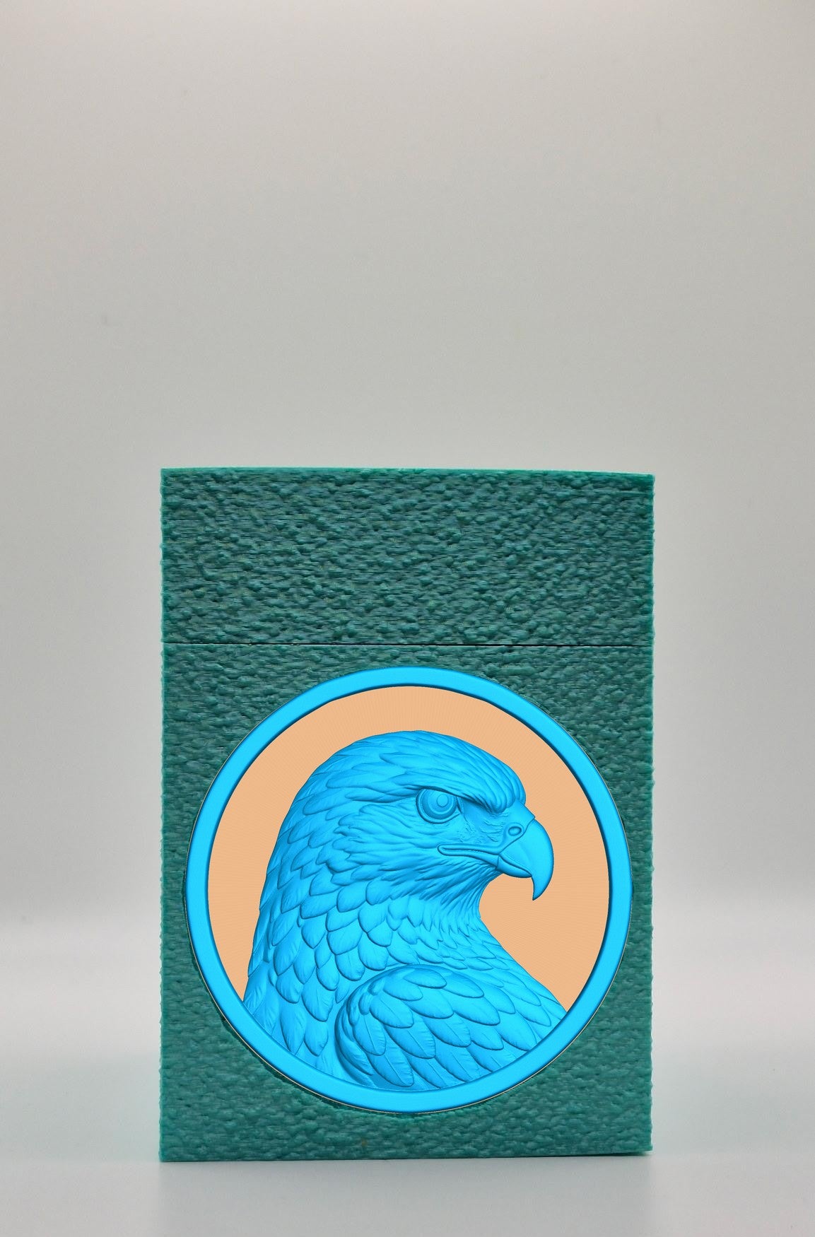 Eagle Card Box — Green