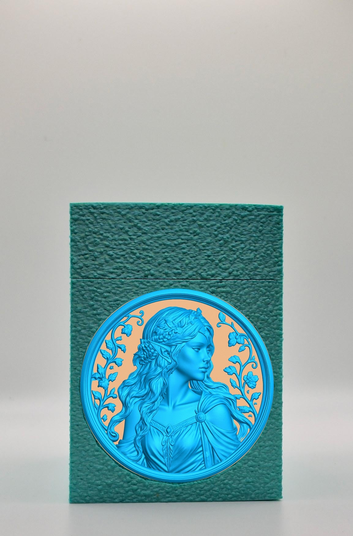 Elf Maiden Card Box — Green