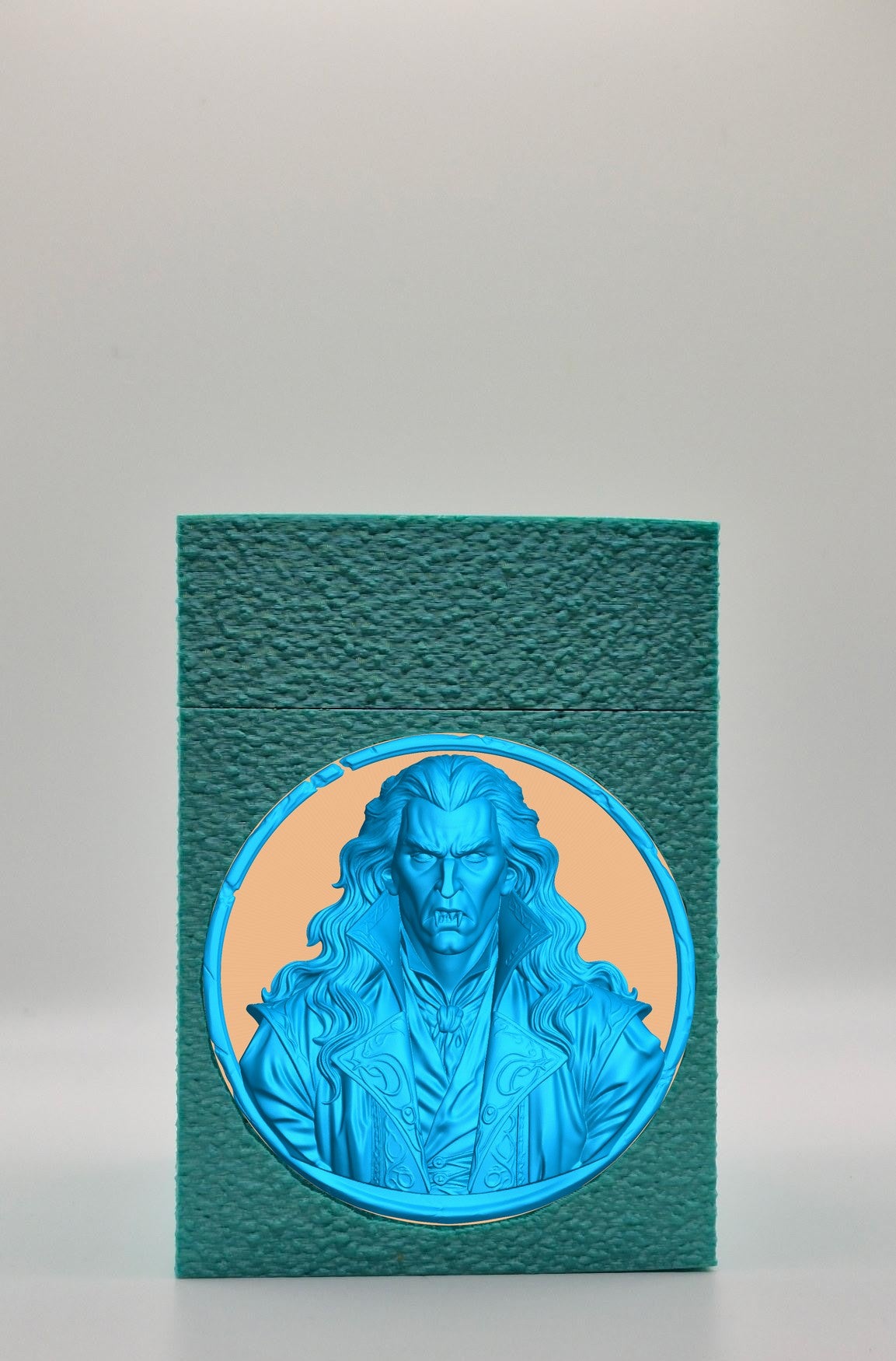 Gothic Vampire Card Box — Green