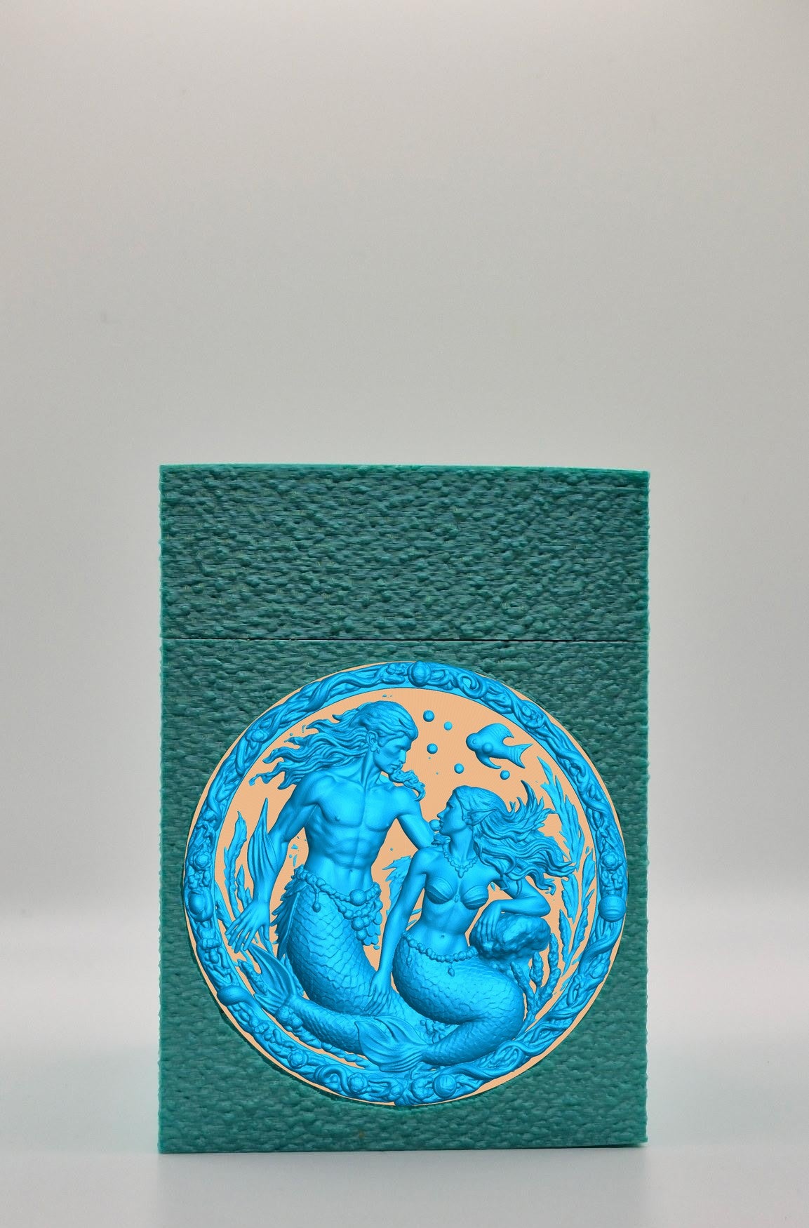 Merfolk Card Box — Green
