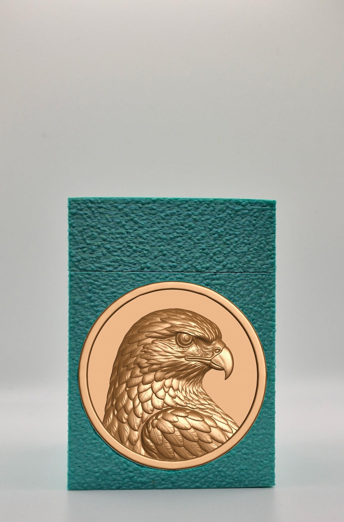 Eagle Card Box — Green