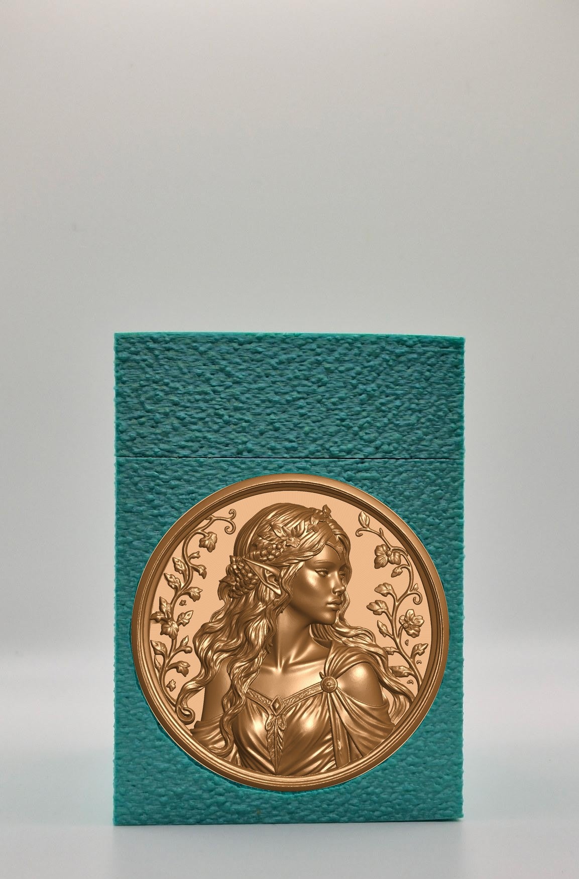 Elf Maiden Card Box — Green