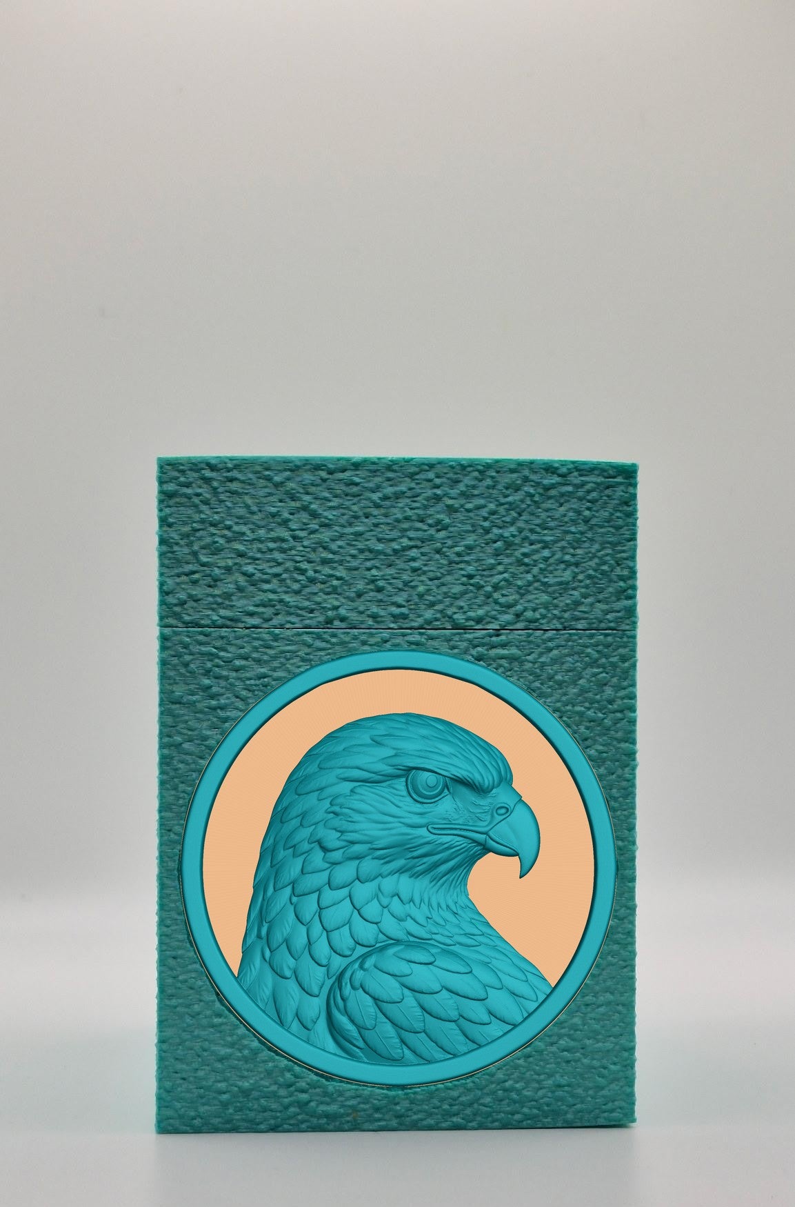 Eagle Card Box — Green